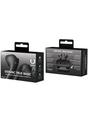 Гарнитура TRUE BASIC Black DEFUNC (307068785)