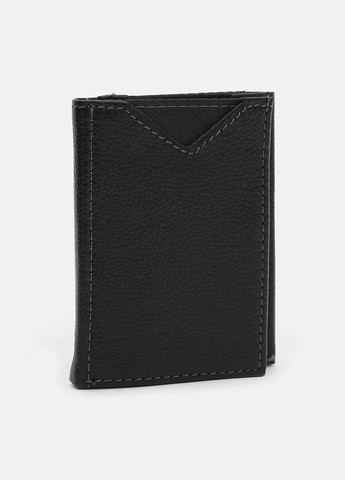 Чоловічий шкіряний гаманець-картрідер K1610-a-black Ricco Grande (323593386)