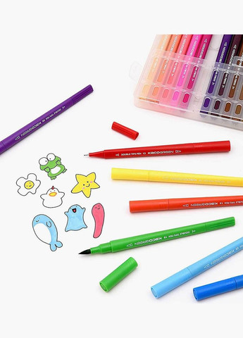 Набор цветных маркеров Xiaomi KACO ARTIST Double Tips Pen 36 Colors ARTIST 36 K1037 No Brand (264742922)