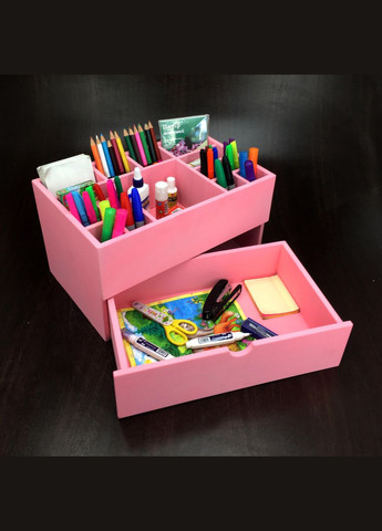 Настольный органайзер из дерева Пайкон барби (КНЦ-008750) No Brand (328228003)