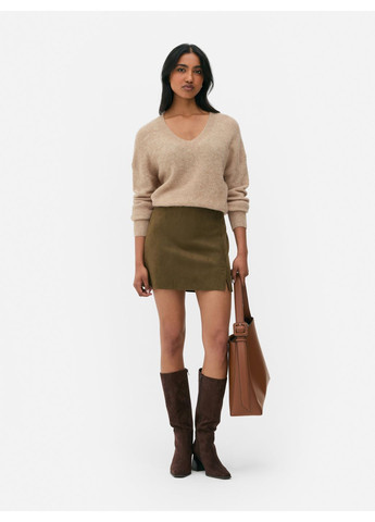 Бежевый пуловер зима,бежевый, Primark