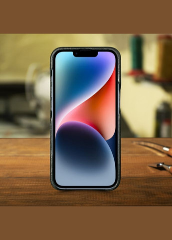 Кожаная накладка ExBacker Python Scales для Apple iPhone 14 (78261) Stenk (336212025)