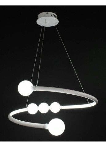 Люстра светодиодная подвесная LED светильник для квартиры на потолок лэд 27560 Белый 25-90х60х60 см. Sunnysky (324396084)