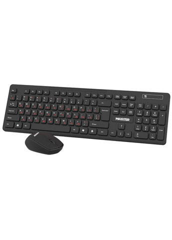 Комплект беспроводной Maxxter KMS-WCM-02B-UA Wireless Black Maxxtro (339083651)