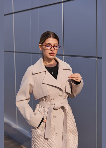 Молочное демисезонное Пальто MN