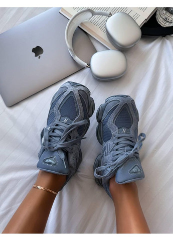 КРОСІВКИ ЖІНОЧІ NEW BALANCE 9060 WASHED BLUE НЬЮ БЕЛАНС 9060 No Brand білі демісезони (367171018)