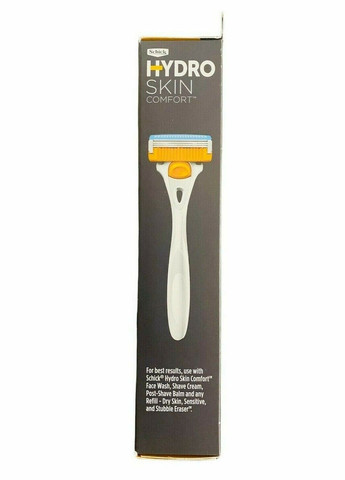 Бритва чоловіча Hydro Skin Comfort Stubble Eraser (1 станок + 2 картриджі) Schick (280265703)