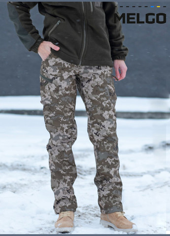 Жіночі тактичні штани Softshell на флісі Melgo (305069570)