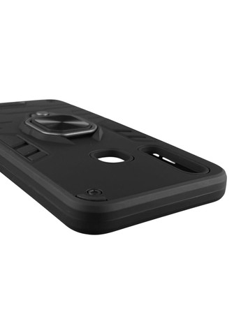 Чехол для телефона Y11 бронированный с магнитным кольцом-держателем на виво у11 чёрный Vivo (366236035)