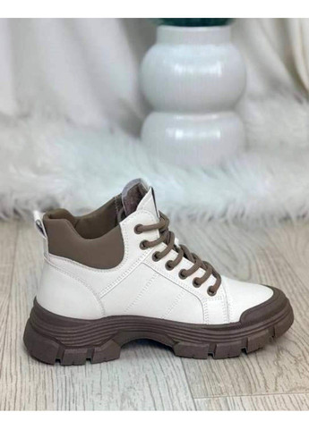 Черевики жіночі зимові на хутрі бежеві (N033-1) Loretta (365796617)