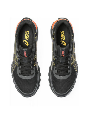 Цветные демисезонные мужские кроссовки для бега gel-citrek ns черный. желтый. оранжевый Asics