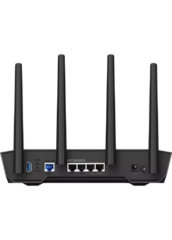 Маршрутизатор TUFAX4200 4xGE LAN 2,5xGE WAN 1xUSB3.2 MU-MIMO OFDMA MESH gaming Asus (315040806)