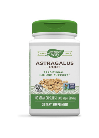 Натуральна добавка Astragalus Root, 100 капсул Nature's Way (293420635)