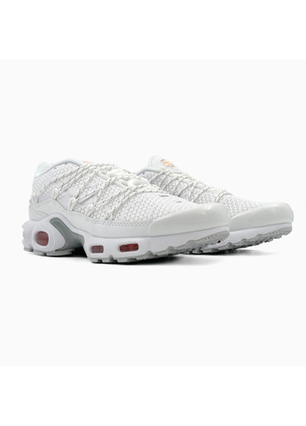Білі Осінні кросівки чоловічі nike air max tn plus white найк аір макс тн плюс No Brand
