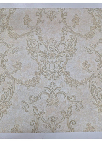 Шпалери вінілові 10.05 × 1.06 м Слов’янські шпалери 895-02, бежеві в спальню, вітальню, коридор, зал Слов'янські шпалери (340275471)