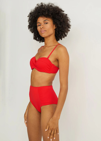 Красные купальные трусики однотонные C&A