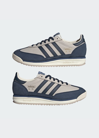 Серые летние кроссовки sl 72 rs adidas