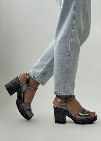 Босоніжки жіночі шкіряні на платформі Sherlock Soon (355067549)