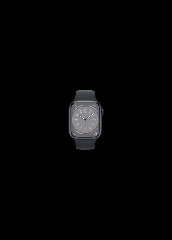 Умные часы Watch Series 8 GPS 41mm Midnight черные Apple (277634696)