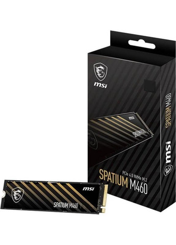 Накопичувач SSD 1TB Spatium M460 M.2 2280 PCIe 4.0 x4 NVMe 3D NAND TLC (S78440L930-P83) MSI (316680811)
