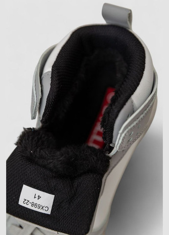 Серые демисезонные кроссовки мужские зимние на меху Ager Кроссовки