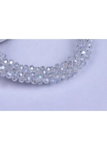 Белый резинка браслет для волос, резинка с бусин Fashion Jewelry (393799691)