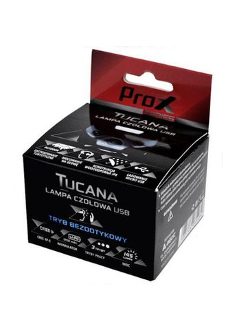 Налобный фонарик Tucana 1 Cree, no touch, USB (a-O-b-p-0351) ProX (369782654)