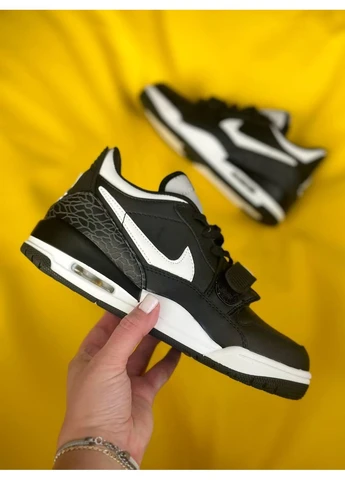Білі літні кросівки nike legacy 312 low black white найк легасі No Brand