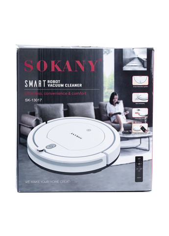 Робот-пылесос Sokany SK13017W Белый Jooki (360921213)