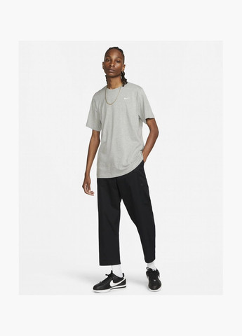 Сіра футболка чоловіча sportswear swoosh t-shirt grey bv0507-063 Nike