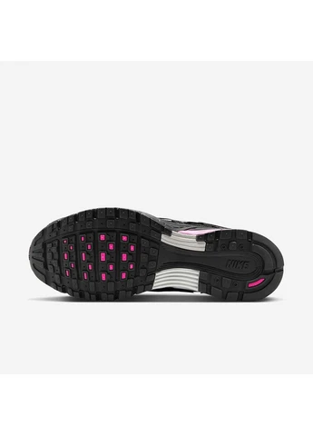 Цветные демисезонные мужские кроссовки p-6000 черный розовый Nike