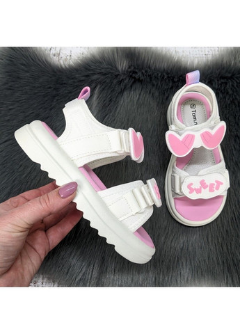 Белые босоножки сандалии детские для девочки Tom.M