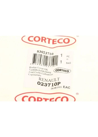 Прокладка крышки клапанов Renault Trafic/Opel Vivaro 1.9dCi 01 023710P UA63 Corteco (366119318)
