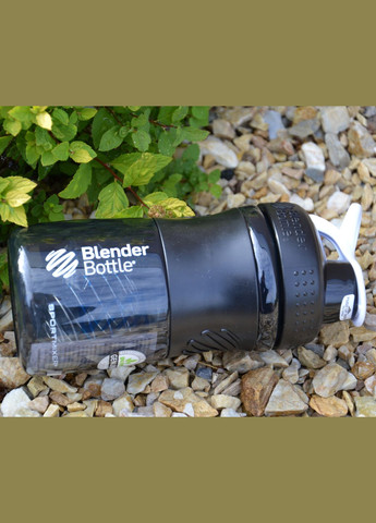 Шейкер спортивний (пляшка) BlenderBottle SportMixer Flip 20oz/590ml Black/White Blender Bottle (316631227)