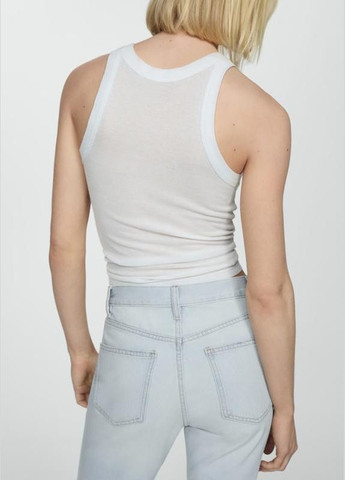 Голубые прямые уровни джинсы Mango - (345643587)