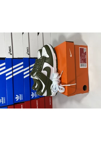 Зеленые летние кроссовки nike dunk sb khaki найк данк No Brand