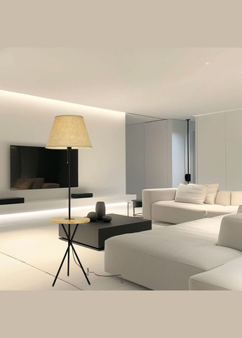 Модерн торшер со столиком (918-F8333-1 WOOD) No Brand (370071346)