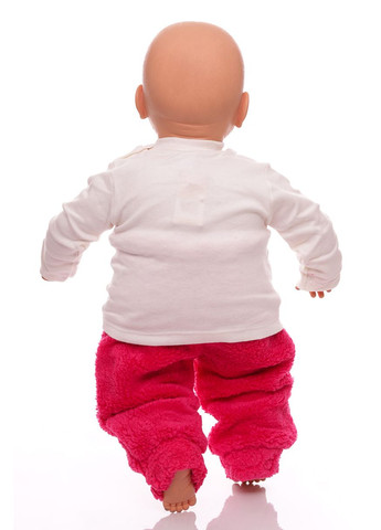 Червоний зимній костюм з довгим рукавом для дівчинки трава зайчик червоний 80 см (29104) BABYKROHA