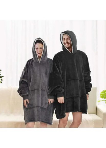 Толстовка-плед с капюшоном для мужчины и женщины - / Плед женская толстовка Asics (368976210)