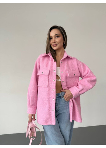 Женская куртка-рубашка букле Osoblyva (353685833)
