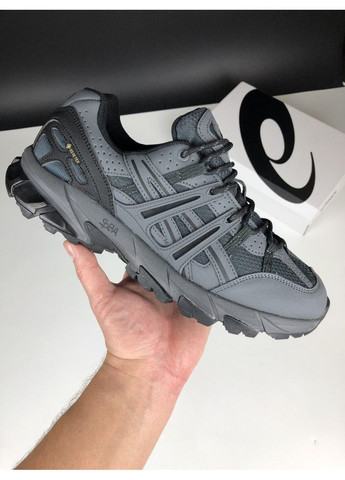 Сірі Зимовий сірий термо чоловічі кросівки зима/осінь No Brand