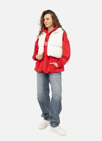 Жіночий утеплений жилет колір молочний ЦБ-00242085 Madmext (294913816)