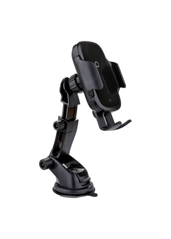 Тримач для смартфона розсувна система фіксації Wireless Charger WXHW03 Light Electric Holder Qi 15W Чорний Baseus (312484506)