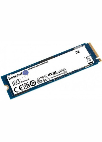 SSD накопитель M.2 1TB NV2 2280 PCIe 4.0 NVMe SSD (SNV2S/1000G) Kingston (278366763)