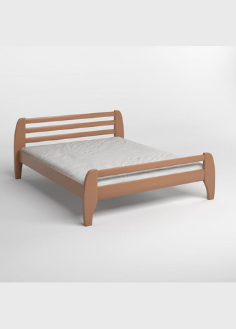 Двуспальная деревянная кровать Милан (RAL8025) 140х190 см (MBG-6373) Mebigrand (368282996)