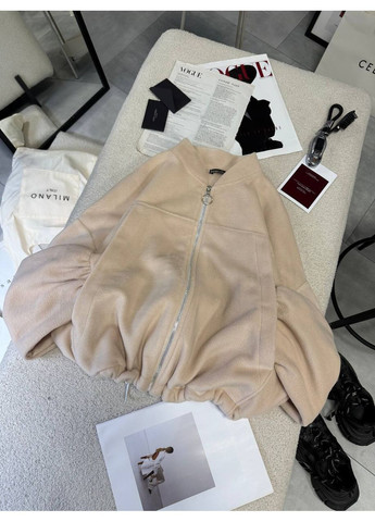 Бомбер 313 двухсторонний флис Полар в стиле оверсайз Україна (370691514)