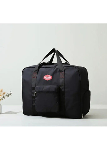 Дорожня сумка трансформер для поїздок подорожей із тканинними ручками 4 штуки 54х40х20 см 43,2 літра (479750-Prob) Чорна Unbranded (323190381)