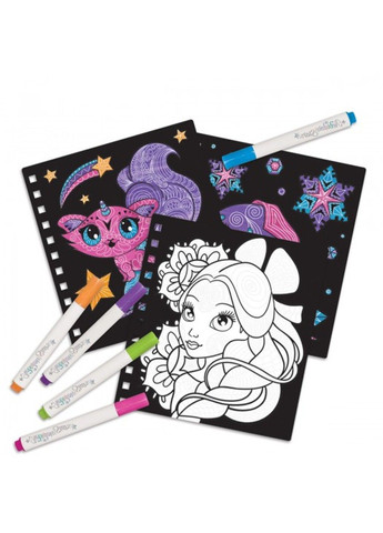 Набір для творчості – Розмальовка: Візерунки на оксамиті Nebulous Stars (331299042)