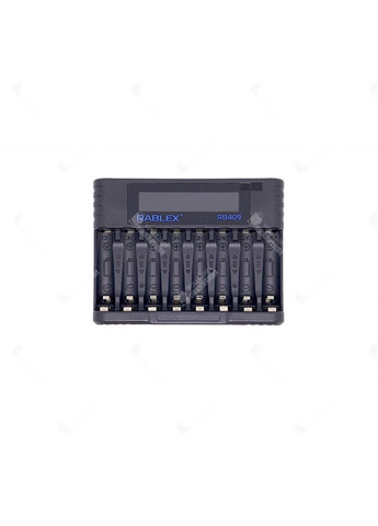 Интеллектуальное зарядное устройство RB409 (IMR Li-Ion, NiMH, NiCd) Type-C Rablex (361068370)