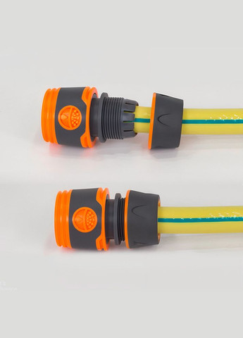 Коннектор для шланга 1/2" MY-5502 с аквастопом, переходник быстросъемный для полива. Losso (327041670)